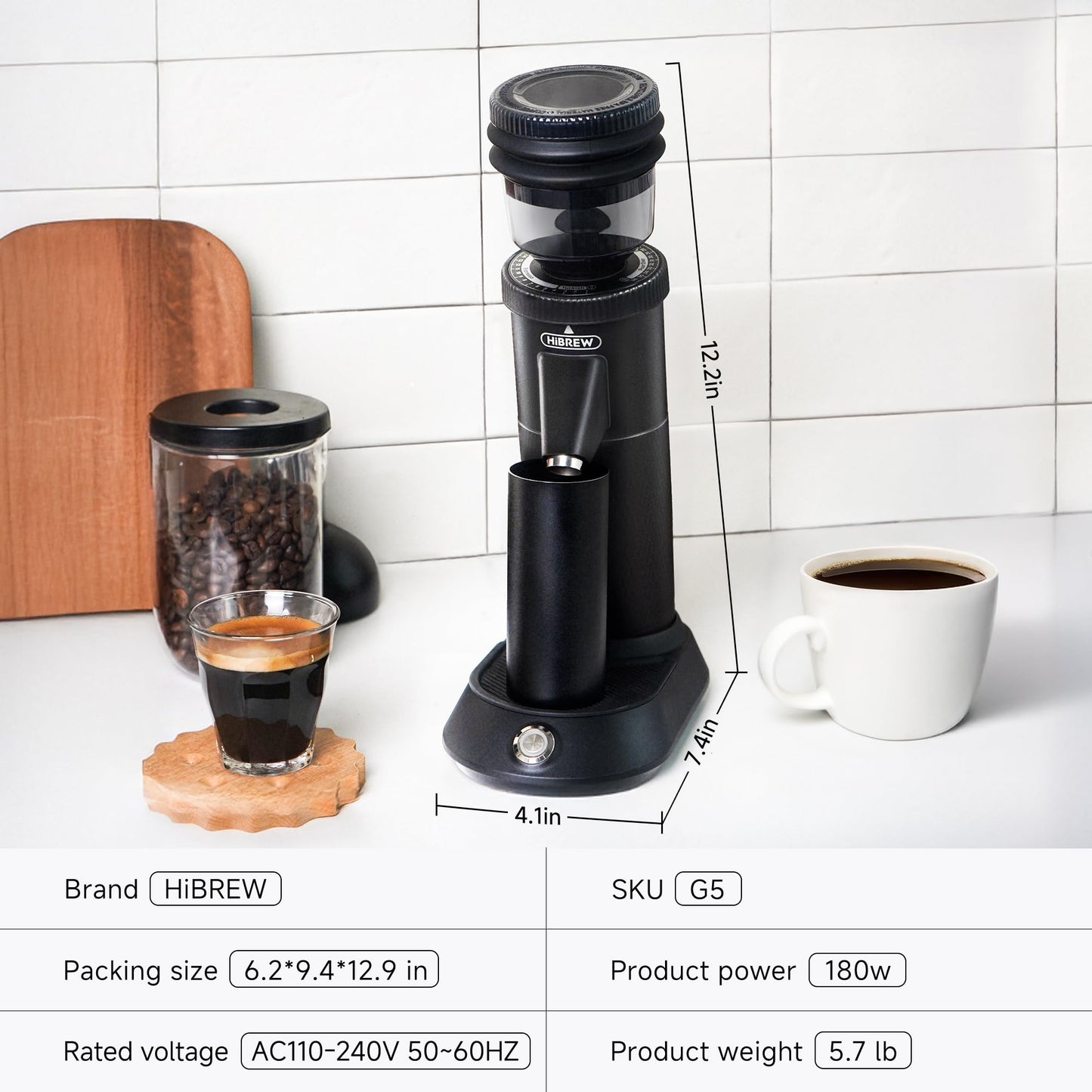 G5, Electric Coffee Grinder