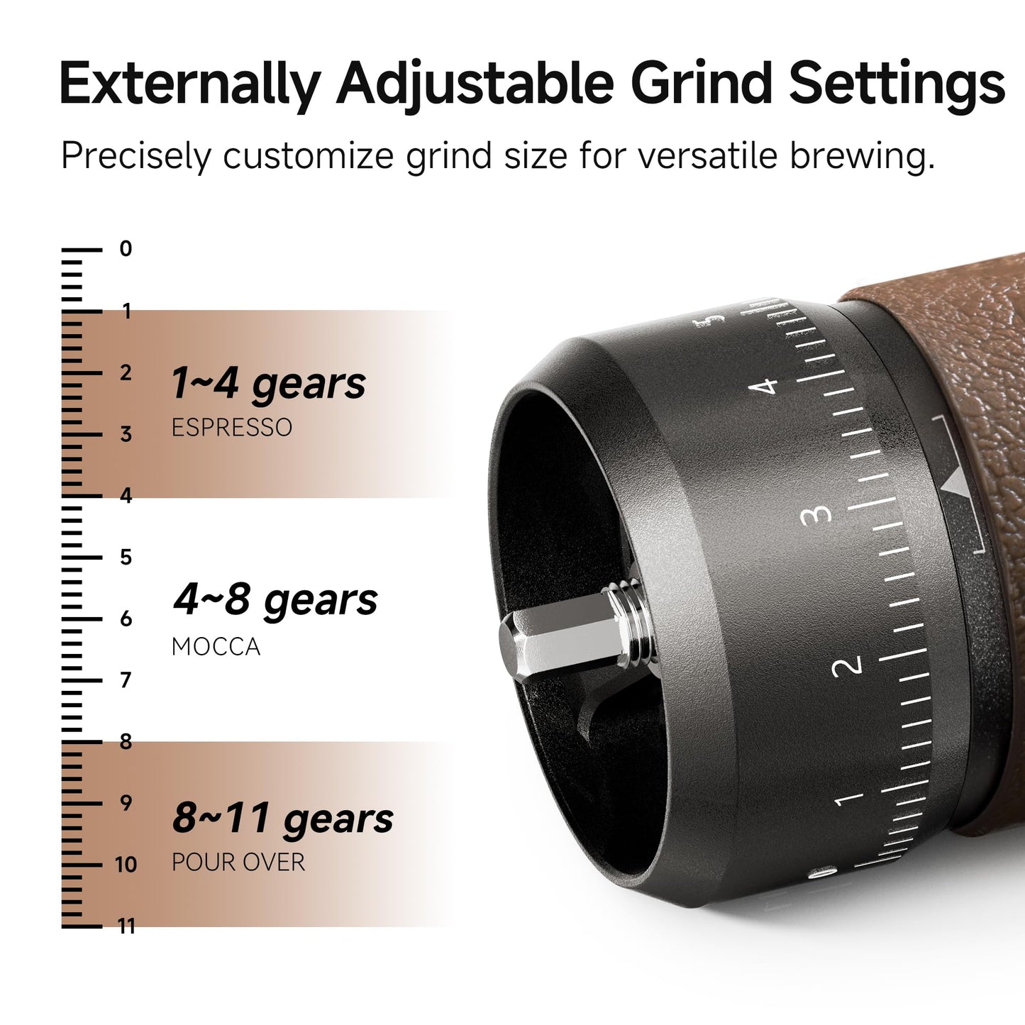 G4B, Manual Coffee Grinder Portable
