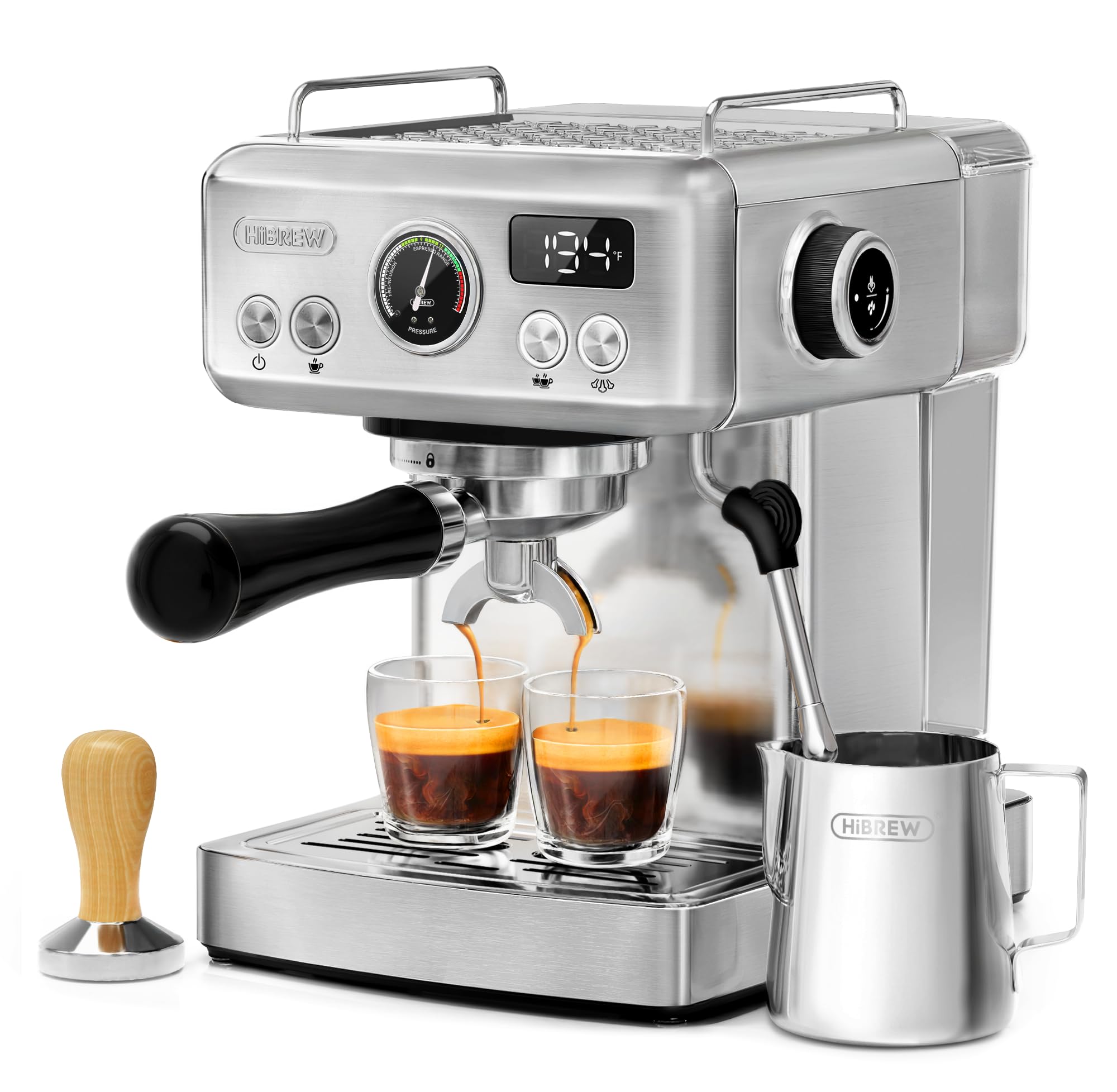 【ジャンク品】HIBREW H10A EM213 エスプレッソマシン HiBREW H10A, Semi-automatic Espresso Machine – HiBREW USA