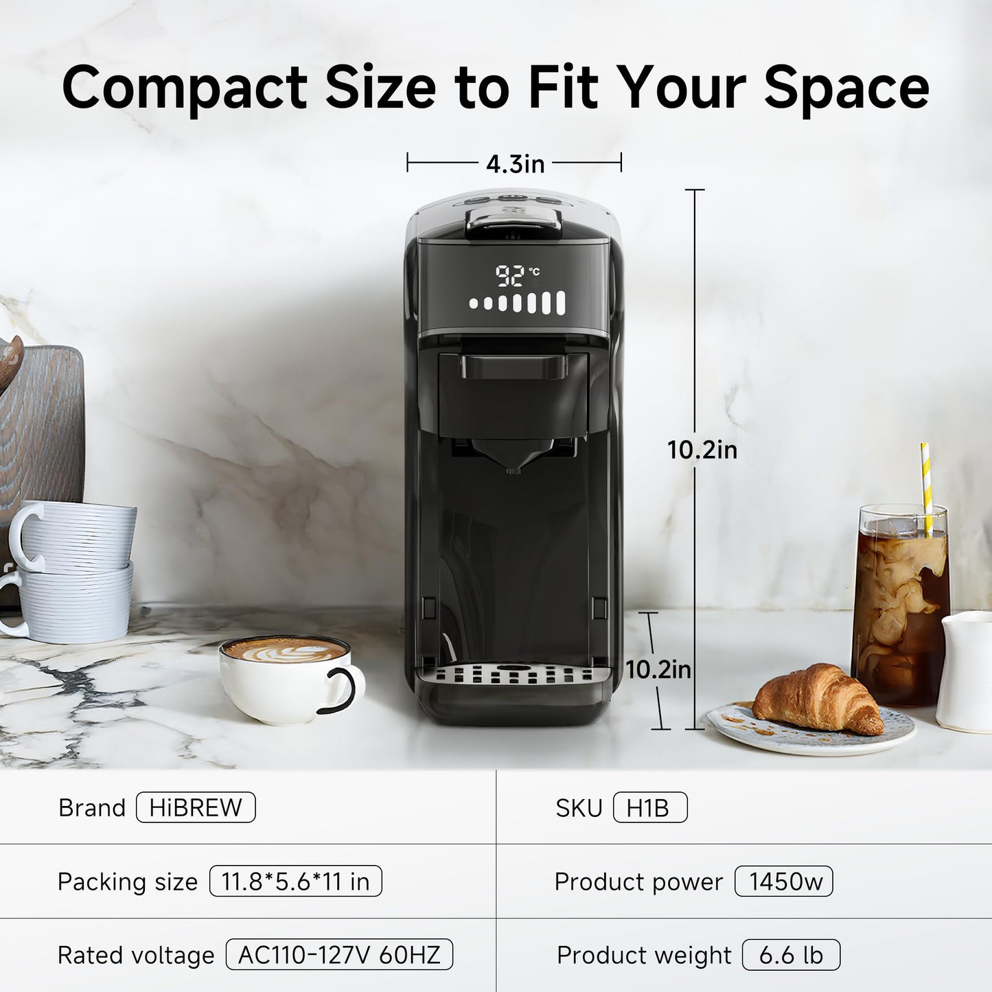 H1B Classic, Capsule Coffee Maker